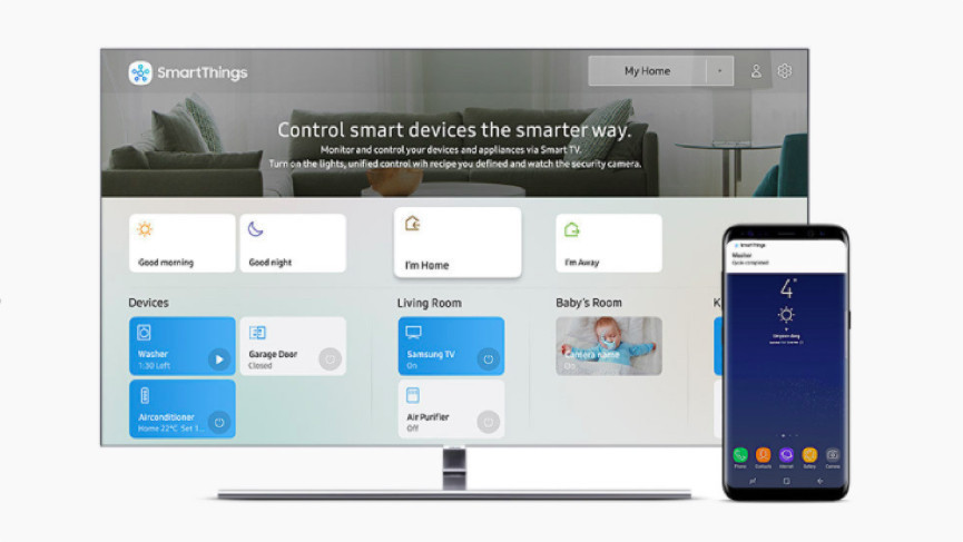 Live media streaming and other integrations on all Samsung TVs